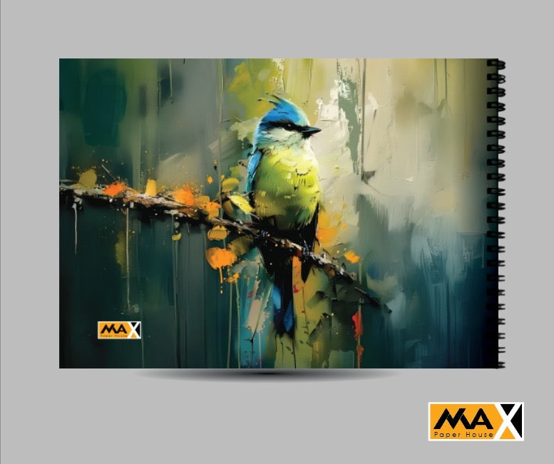 Wire-Bound Design Sketchbook – FS (24 × 34 cm) – 40 Sheets – 80 GSM – Design Sketches Series