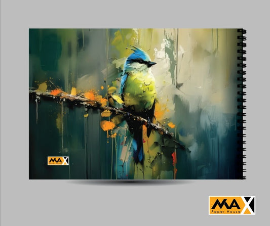 Wire-Bound Design Sketchbook – FS (24 × 34 cm) – 40 Sheets – 80 GSM – Design Sketches Series