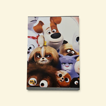 Large Squares Notebook (1 cm ) A5 – 28 Sheets