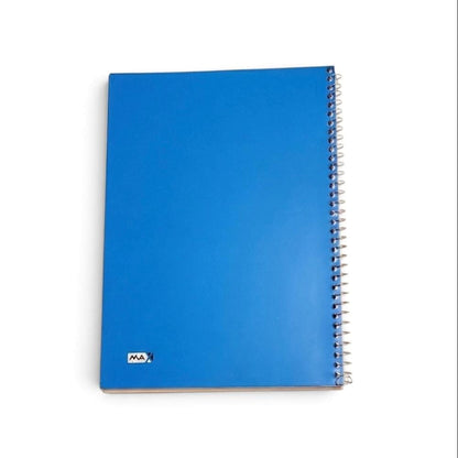 Wire-Bound Notebook Flexy - A4 - 0.5 cm Square (Small Squares)