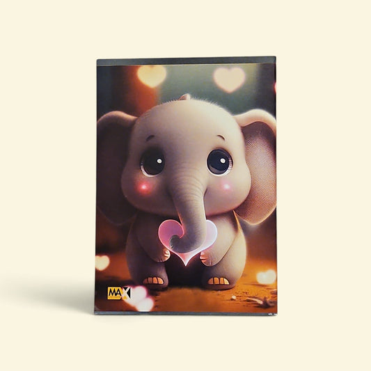 Large Squares Notebook (1 cm ) A5 – 40 Sheets