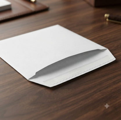 Self adhesive envelope | Plain White envelope | Size C5 162 mm x 250 mm | 100 GSM | Pack of 50 envelopes | Envelopes Series