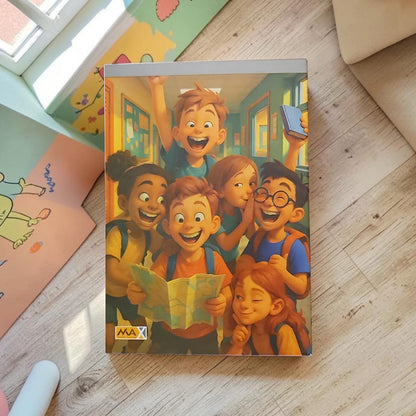 9 line Notebook A5 – 40 Sheets