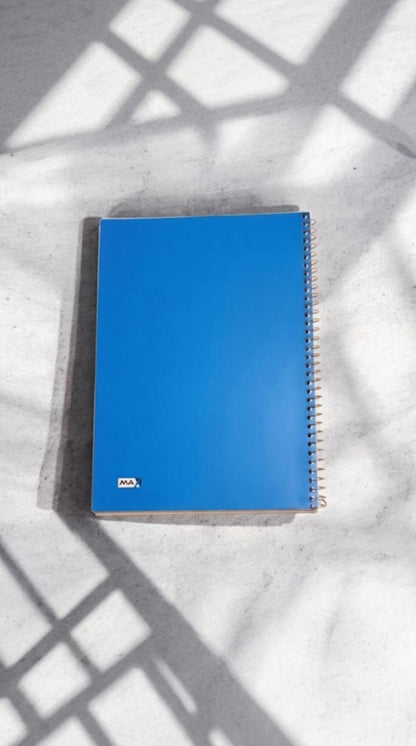 Wire-Bound Notebook Flexy - A4 - 0.5 cm Square (Small Squares)