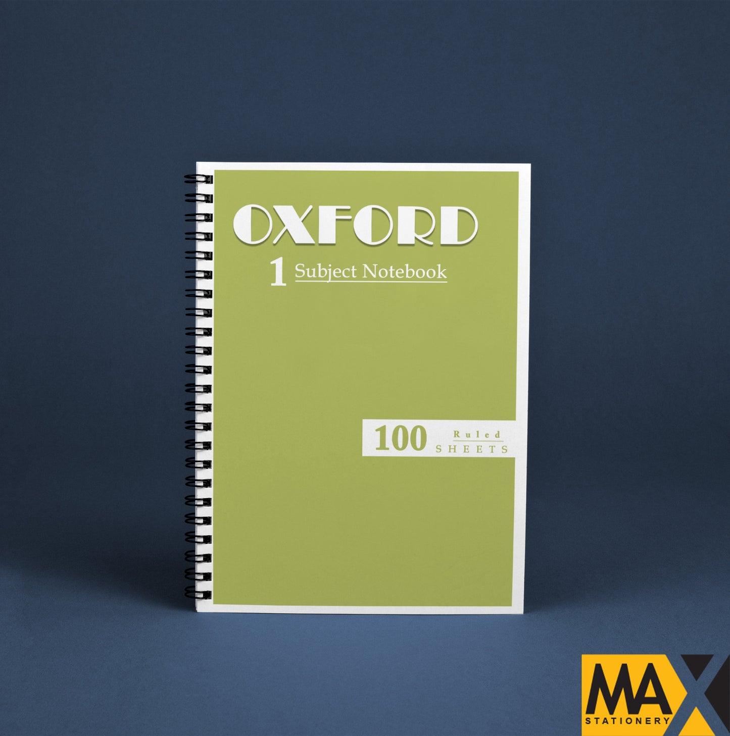 Wire-Bound Notebook – A4 – 100 Sheets – Lined