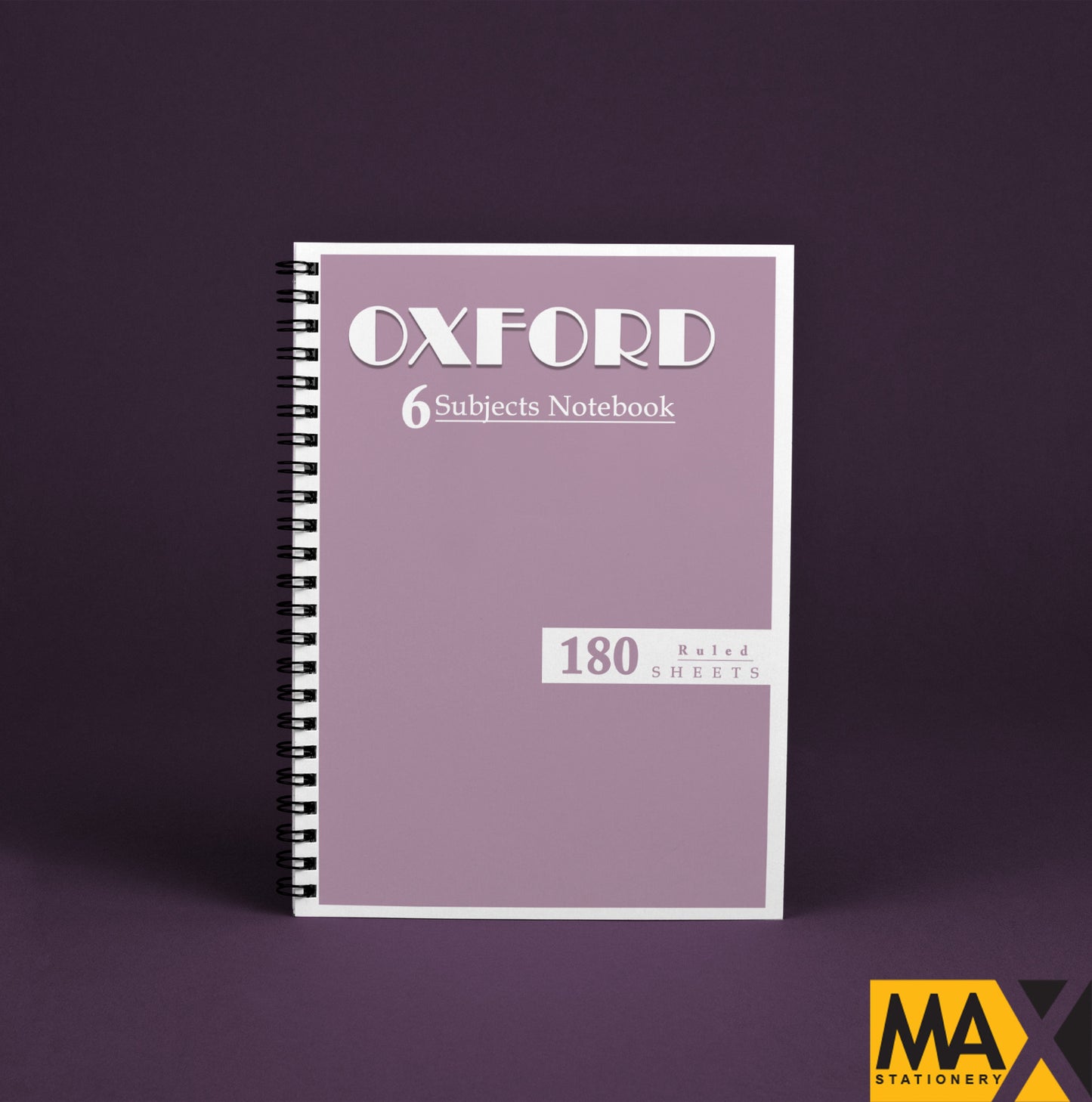 Wire-Bound Notebook – A4 – 180 Sheets – Lined