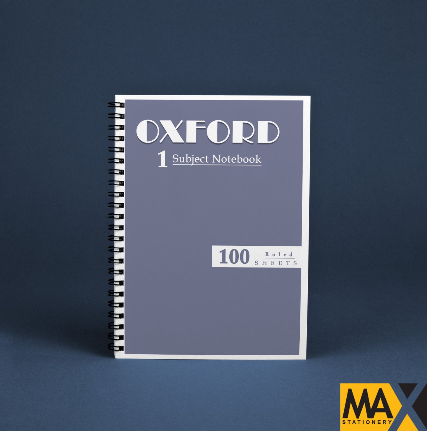 Wire-Bound Notebook – A4 – 100 Sheets – Lined