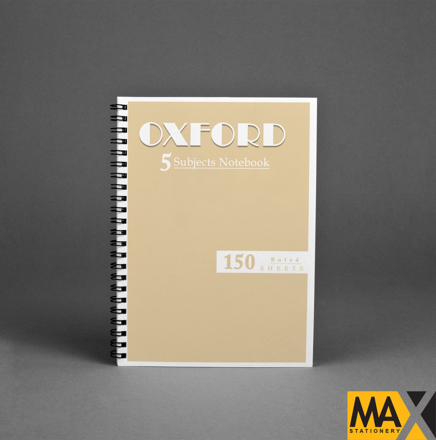 Wire-Bound Notebook – A4 – 150 Sheets – Lined