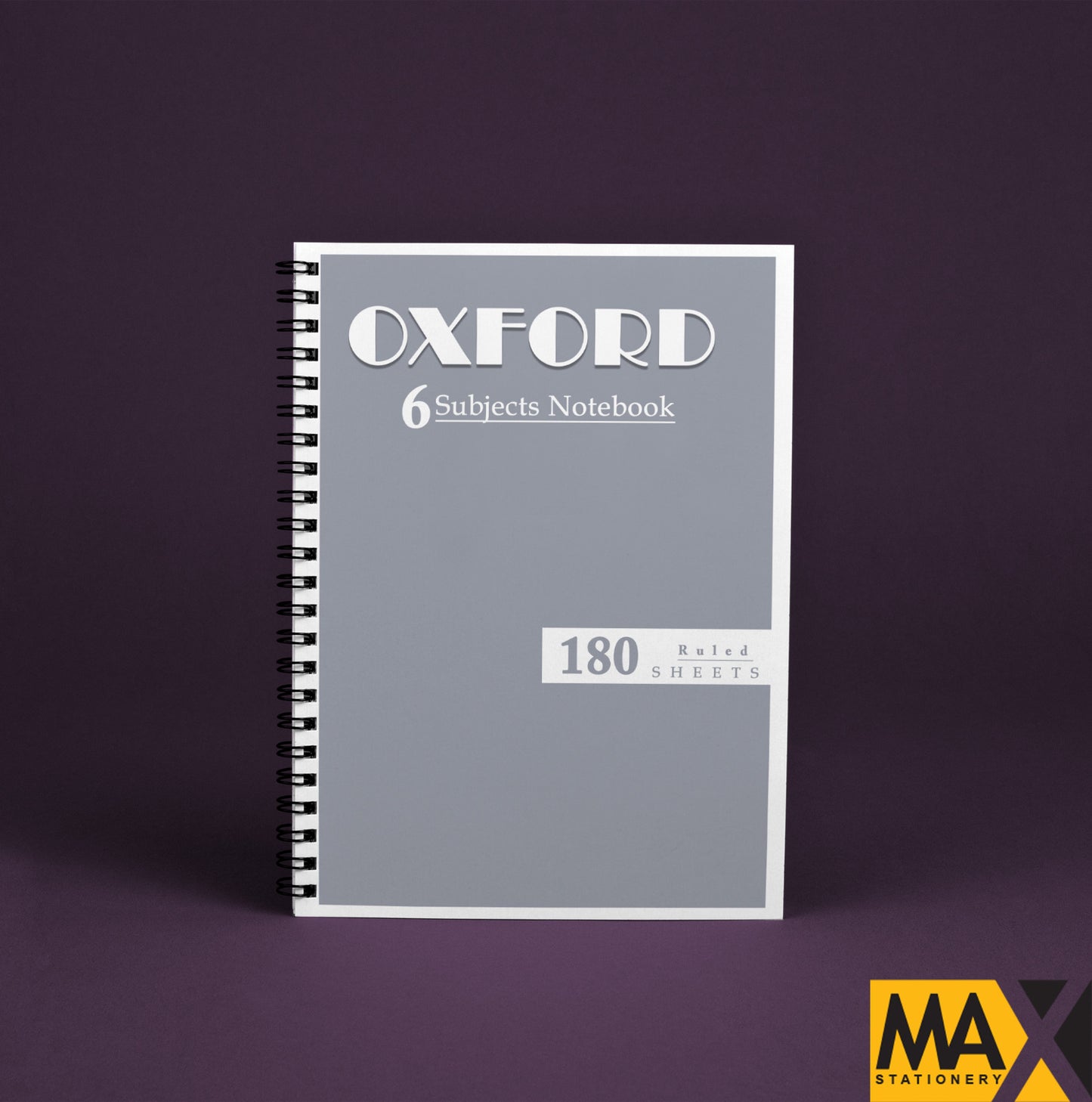Wire-Bound Notebook – A4 – 180 Sheets – Lined