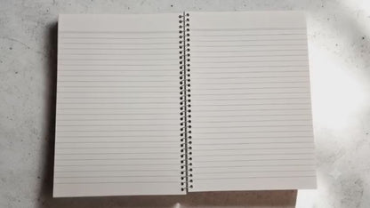 Wire-Bound Notebook Galaxy – A4 – 60 Sheets – Lined